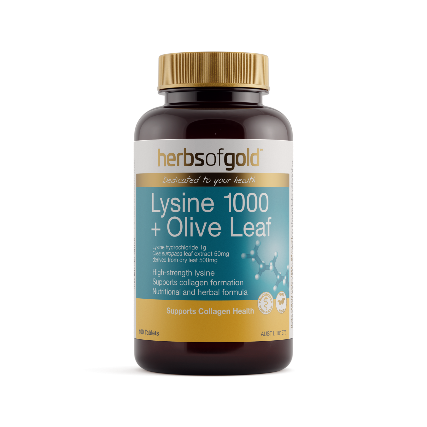 Lysine 1000 + Olive Leaf
