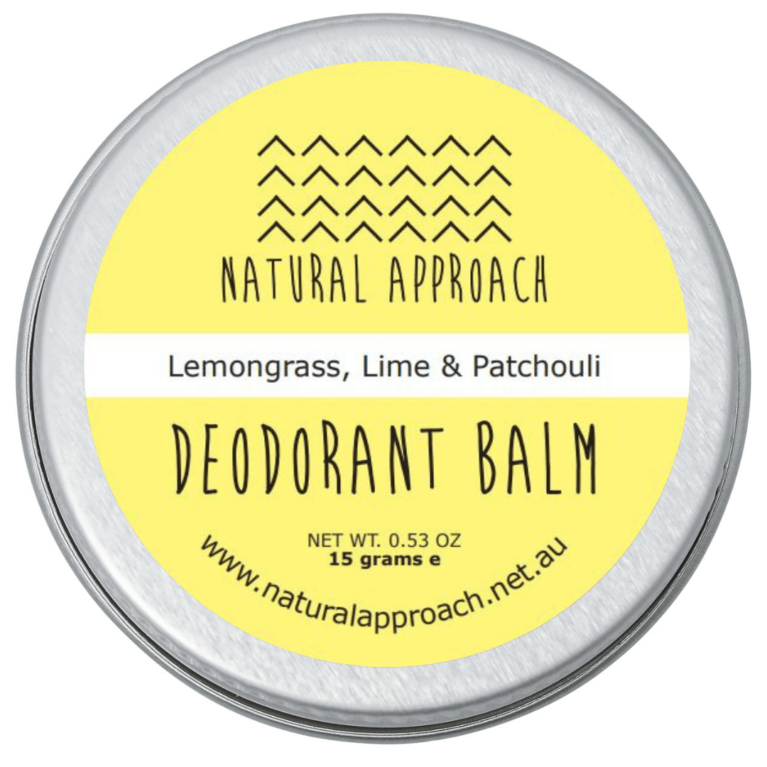 Lemongrass, Lime and Patchouli Natural Deodorant for Regular Skin 15g