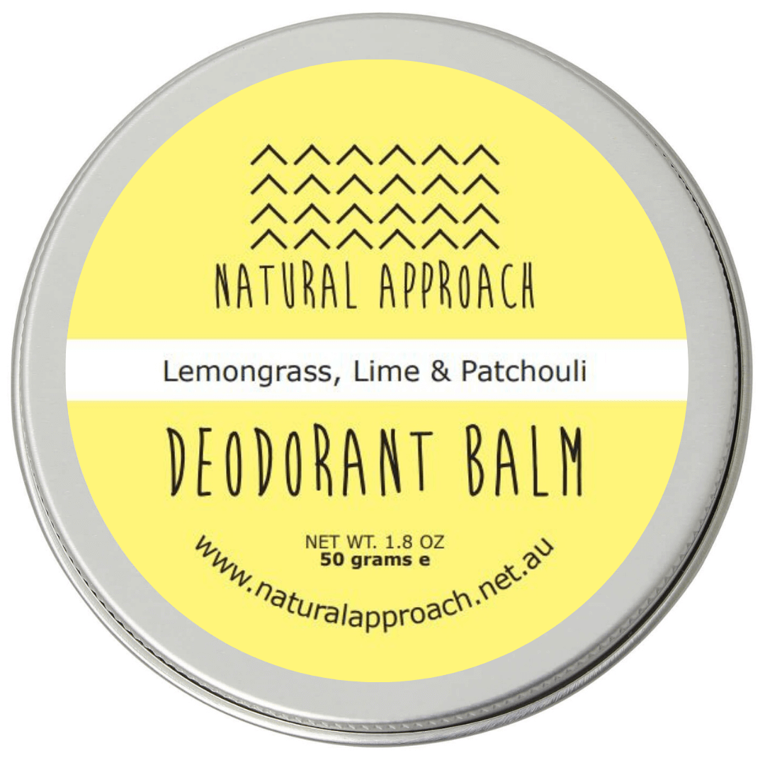 Lemongrass, Lime and Patchouli Natural Deodorant 50g