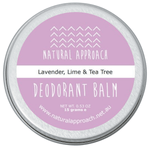 Lavender, Lime and Tea Tree Natural Deodorant for Regular Skin 15g