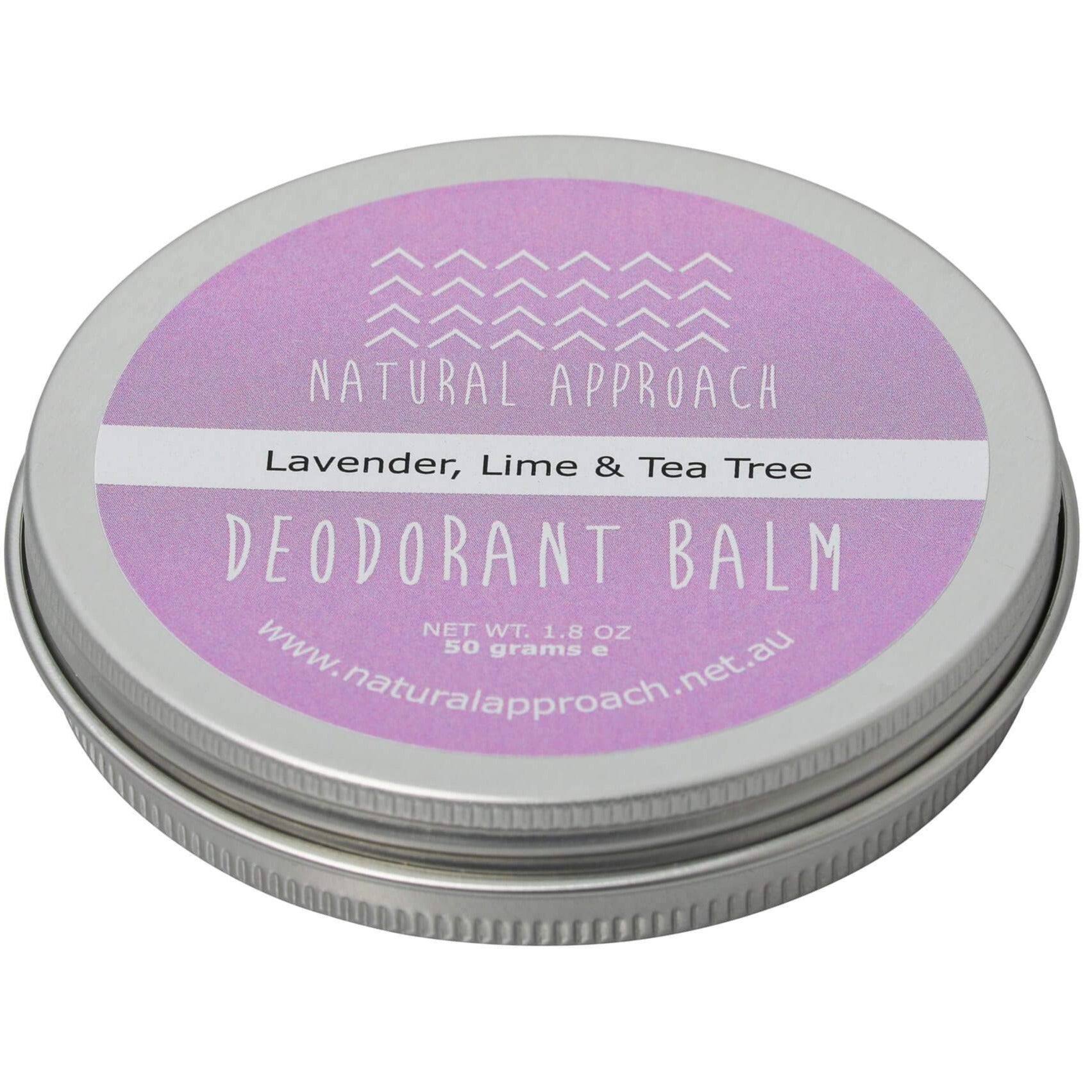 Lavender, Lime and Tea Tree Natural Deodorant for Regular Skin 50g