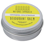 Lemongrass, Lime and Patchouli Natural Deodorant for Regular Skin 15g