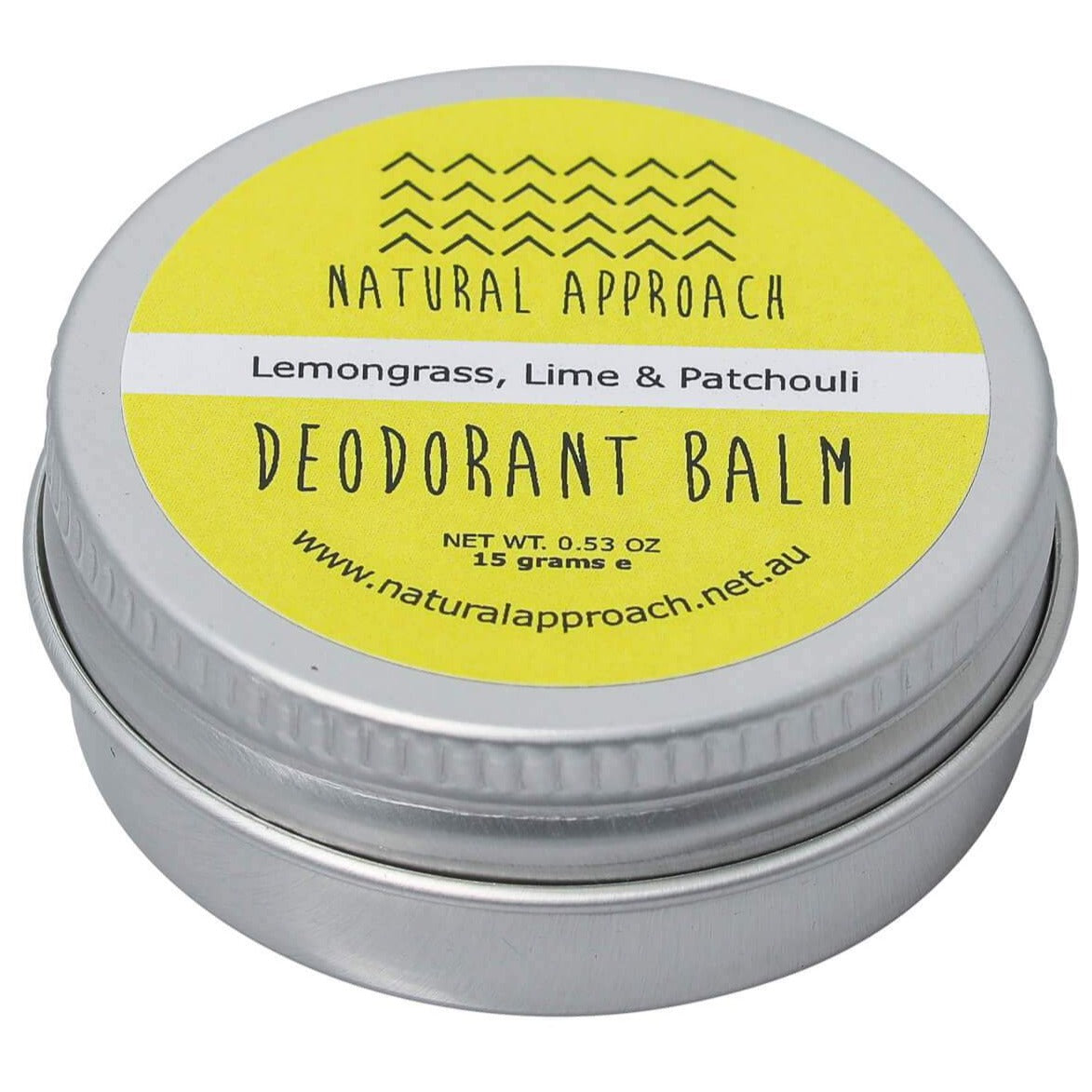 Lemongrass, Lime and Patchouli Natural Deodorant for Regular Skin 15g