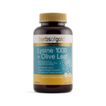 Lysine 1000 + Olive Leaf