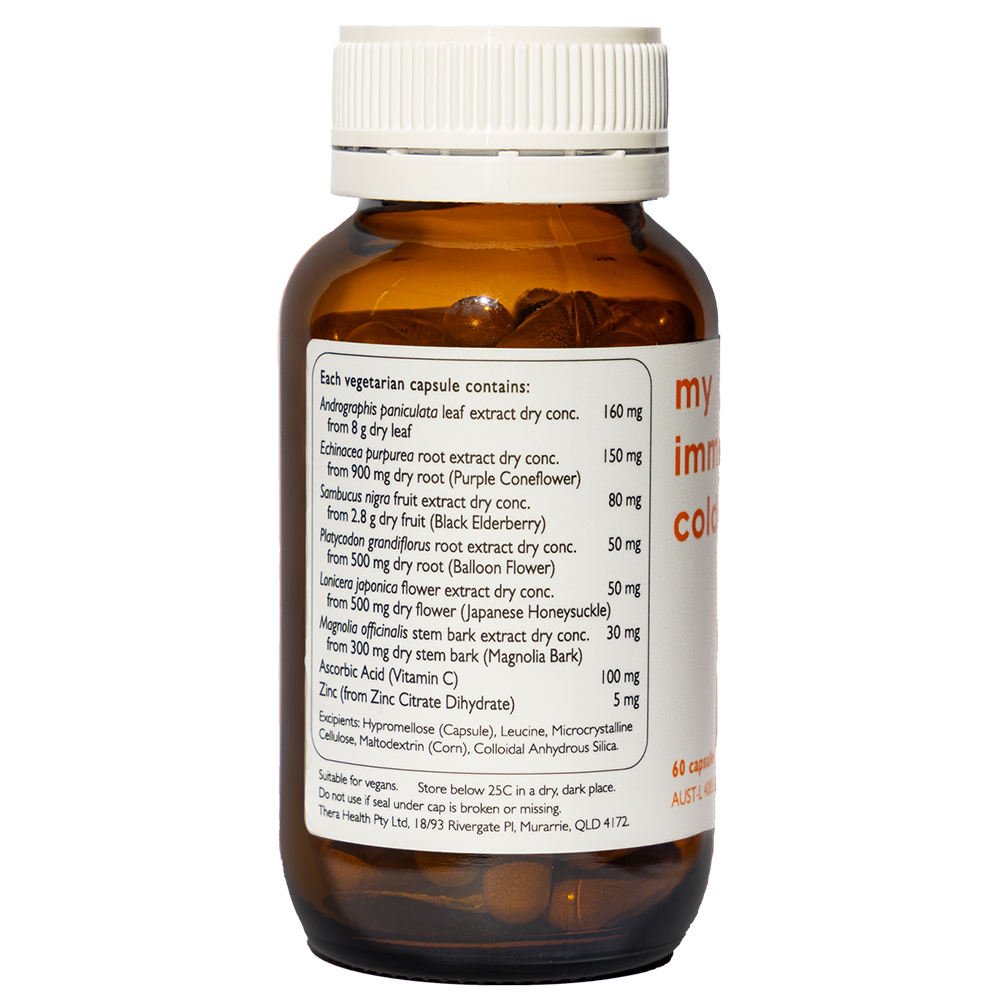 my immune cold + flu