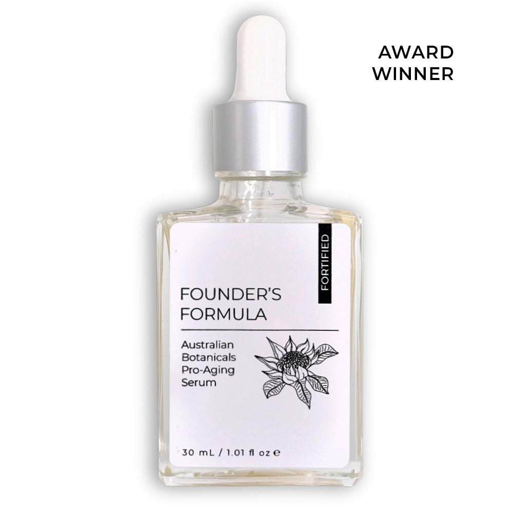 Australian Botanicals Pro-Aging Treatment Concentrate Serum - FORTIFIED with B3, B5 and Hyaluronic Acid