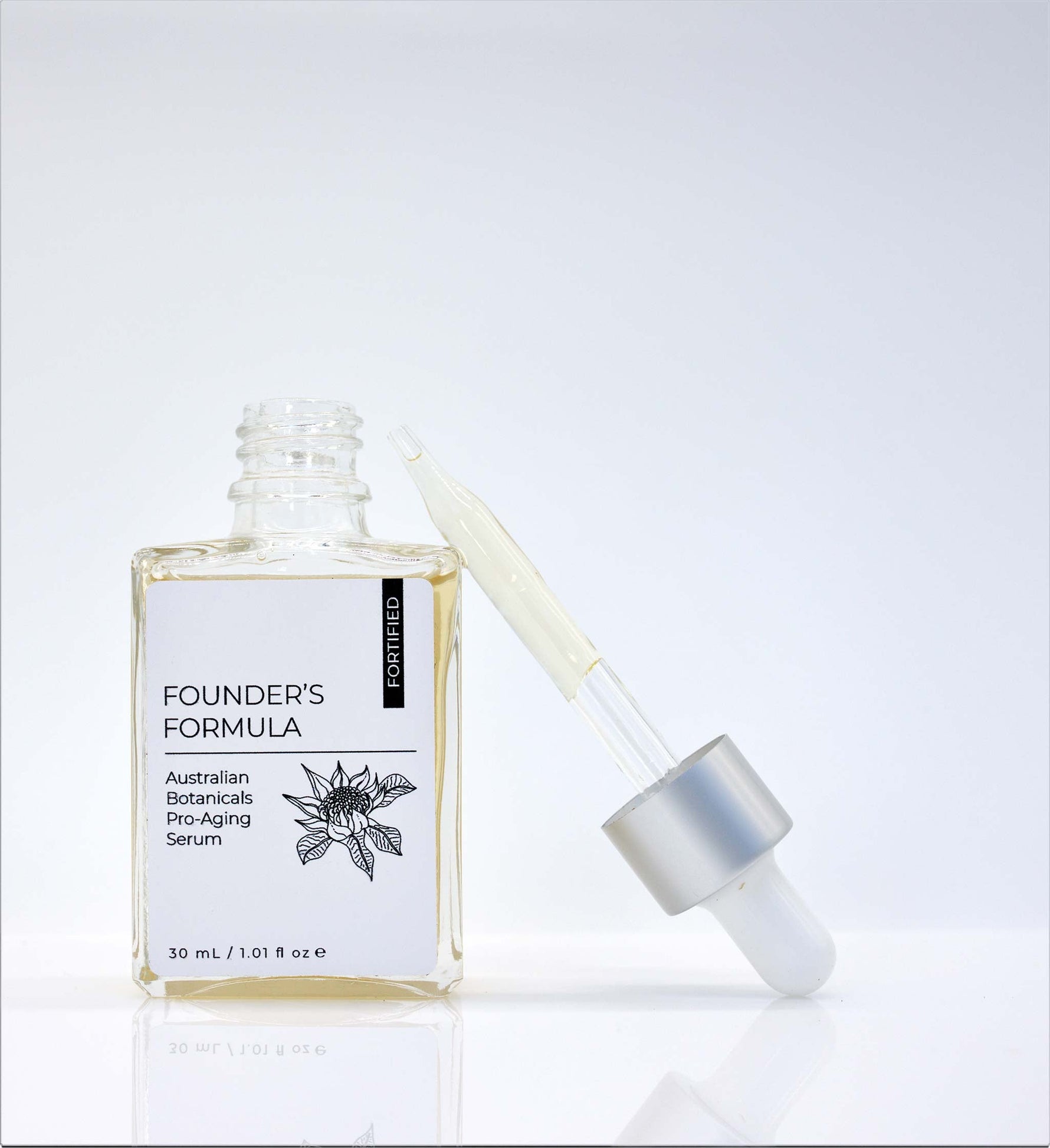 Australian Botanicals Pro-Aging Treatment Concentrate Serum - FORTIFIED with B3, B5 and Hyaluronic Acid