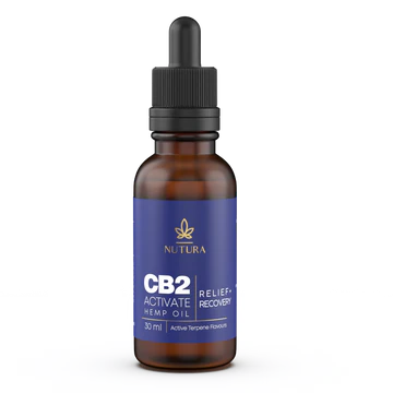 Nutura CB2 Activate Hemp Oil - Relief + Recovery