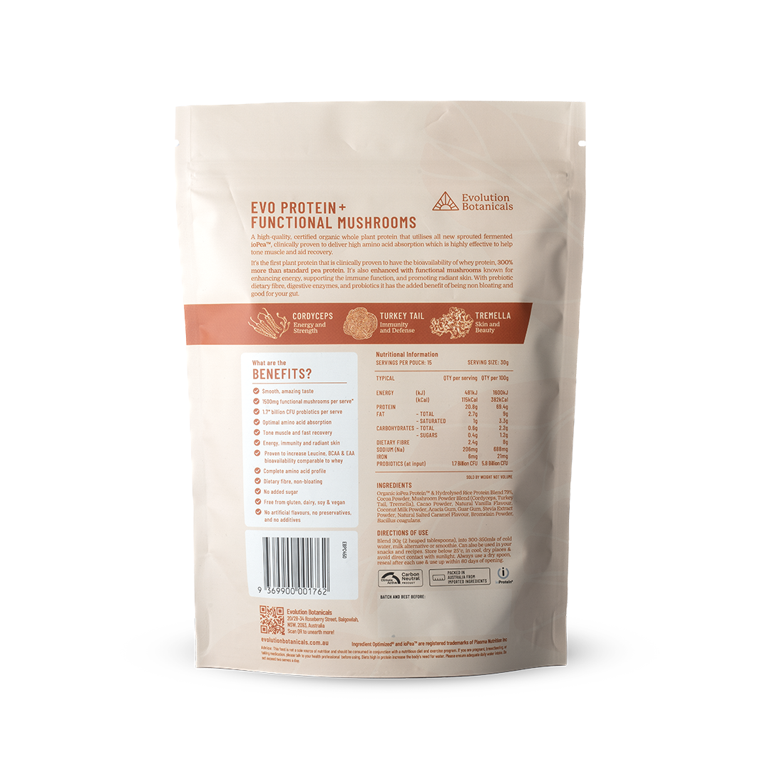 Evo Protein + Mushroom - Smooth Chocolate