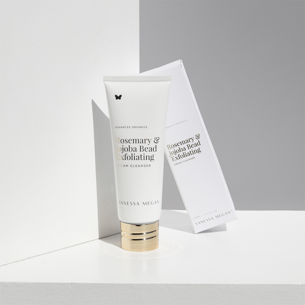 Rosemary & Jojoba Bead | Exfoliating Cream Cleanser | 180ml